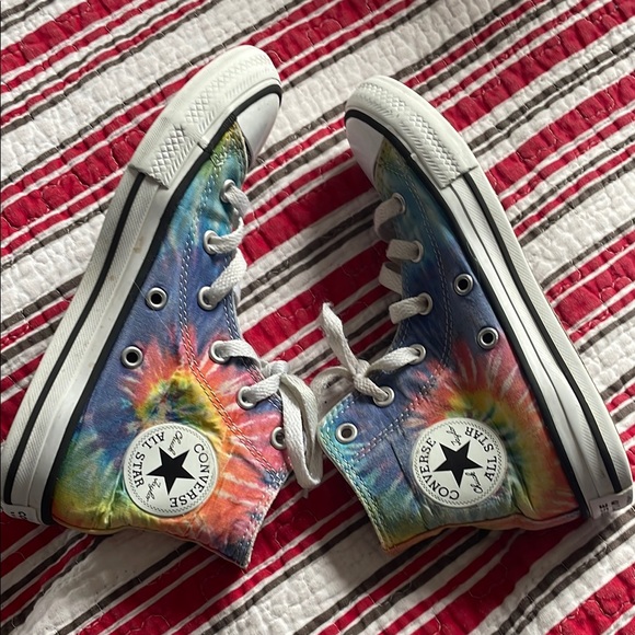 Converse Kids Tie-Dye High Top Sneakers - Picture 4 of 6